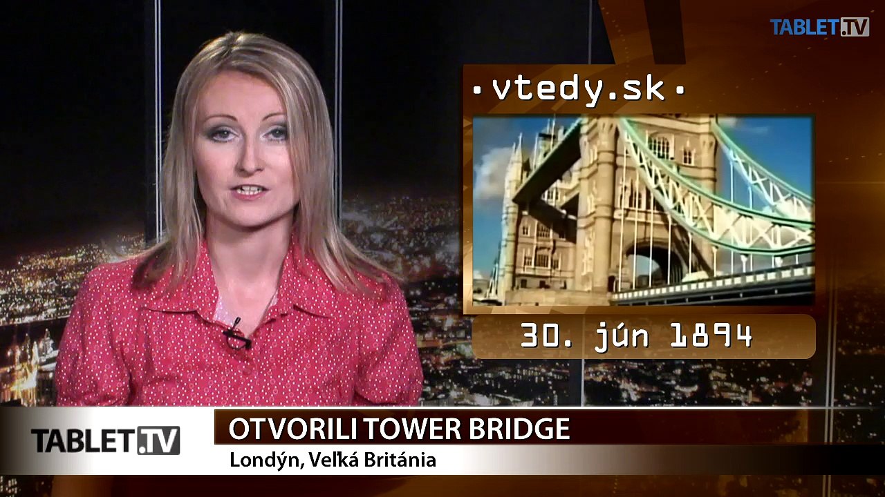 Stalo sa VTEDY: Otvorili most Tower Bridge a vyšiel román Odviate vetrom