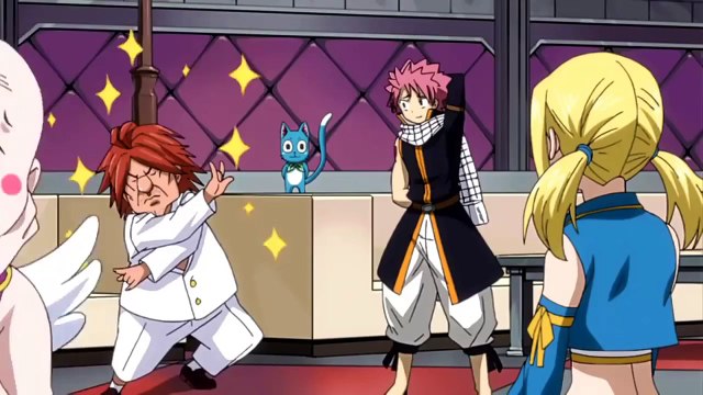 Fairy Tail Bob Creeps Out Gray (DUBBED)