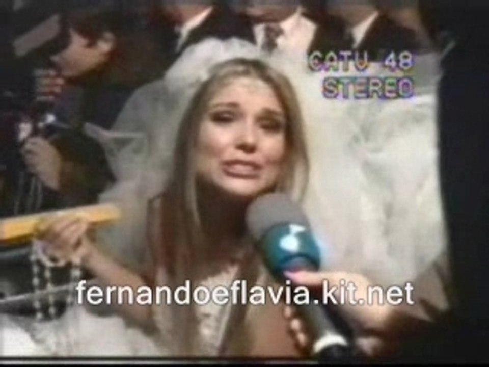 Tv Fama - Casamento da Flavinha e do Fê