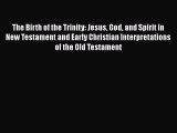 Read Books The Birth of the Trinity: Jesus God and Spirit in New Testament and Early Christian