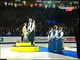 Evgeni Plushenko Ceremony 2003 - Anthem Russia