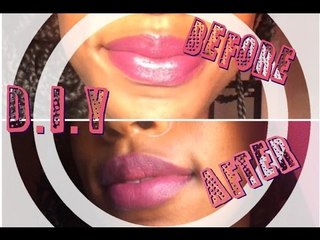 [[D.I.Y]] how to make glossy lipstick matte!