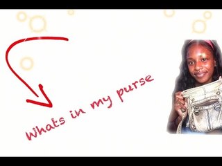 Whats in my purse!
