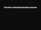 Read Principles of Distributed Database Systems PDF Free