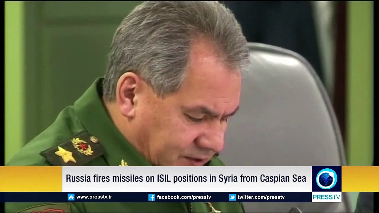 Russia Fires Missiles On ISIL Positions In Syria From Caspian Sea