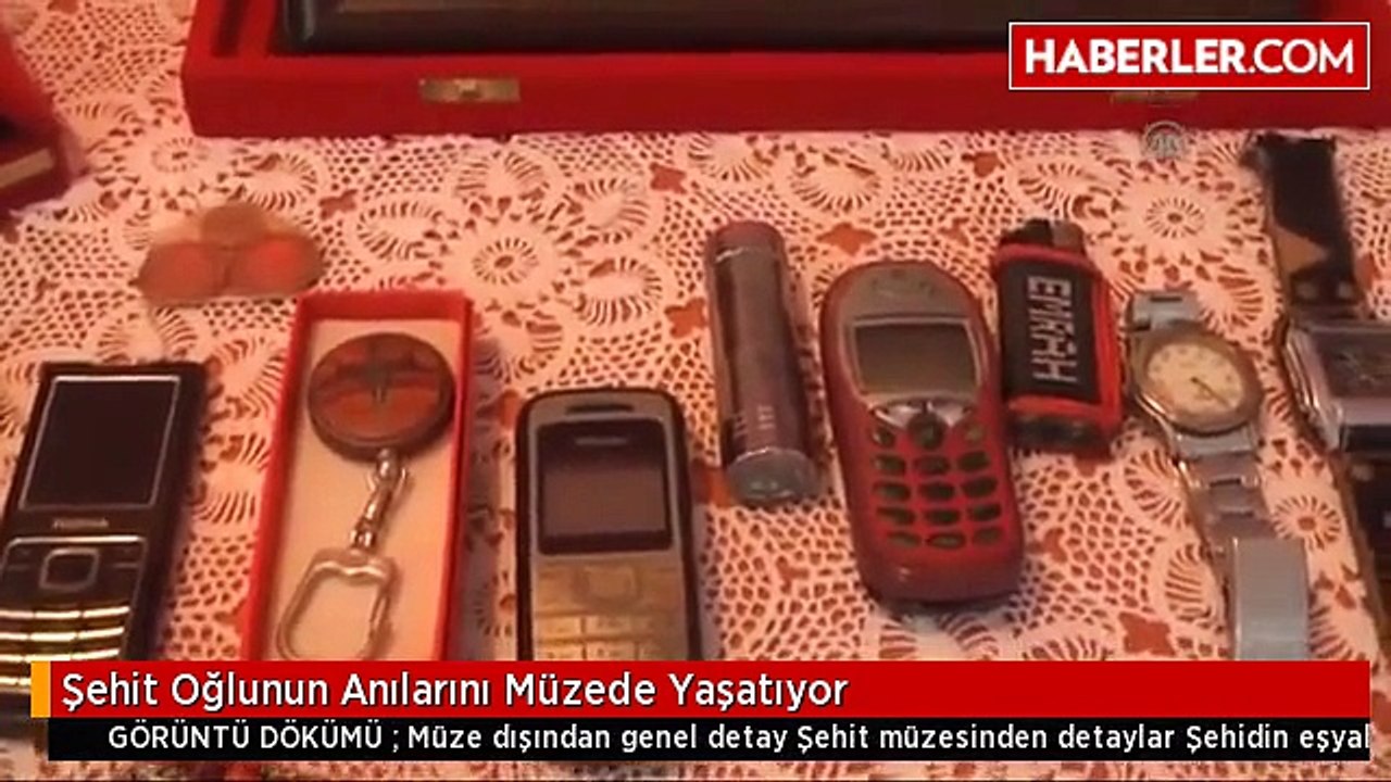 Şehit Oğlunun Anılarını Müzede Yaşatıyor