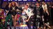 BEYONCE SLIPS DURING THE SUPER BOWL HALF TIME SHOW PERFORMANCE