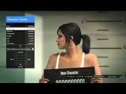 how to make a pretty female character in gta online