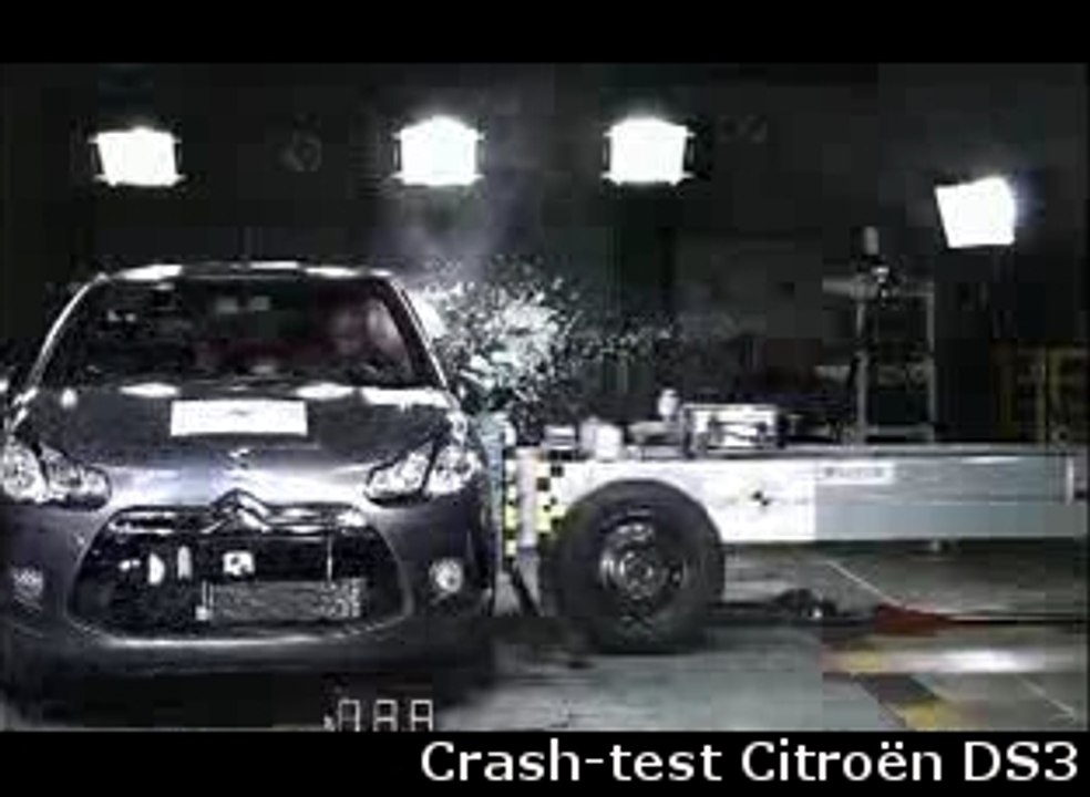 Crash-test Citroën DS3