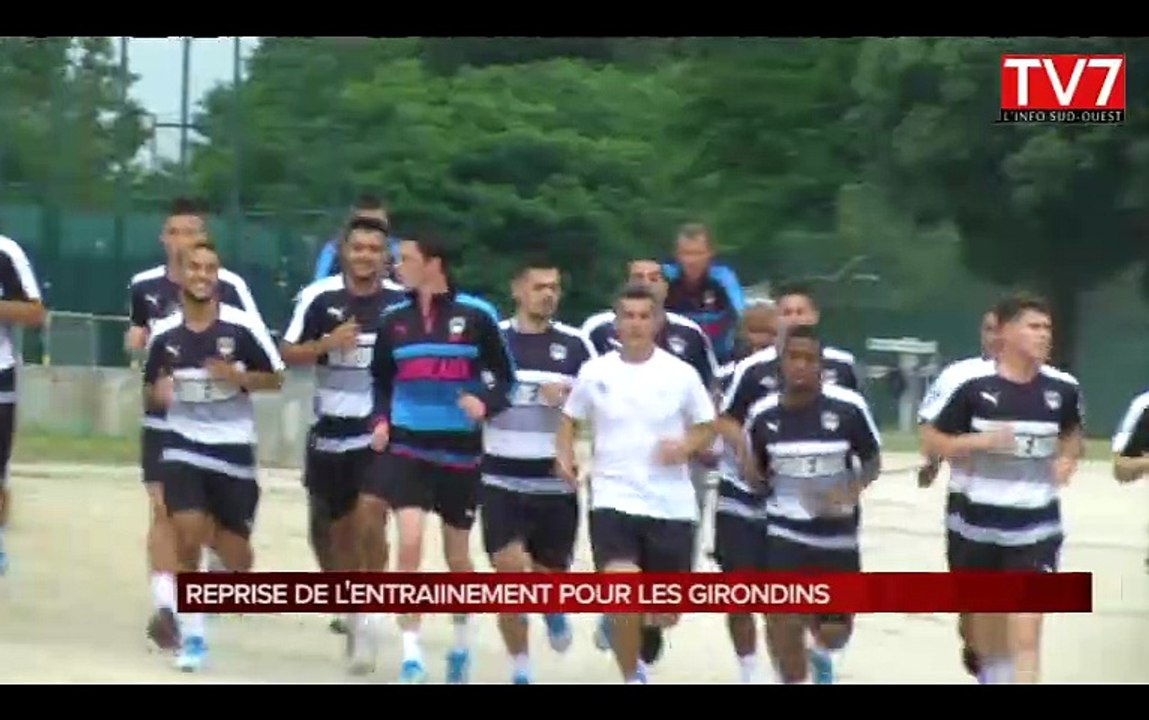 Les Girondins de Bordeaux ont repris l'entraînement
