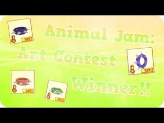 Animal Jam: Art Contest Winner!!