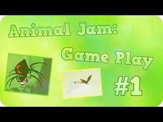 Animal Jam: GamePlay #1 EAGLE BIRDS AND TRAUMATIZING SPIDERS