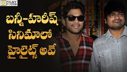 Highlights In Allu Arjun And Harish Shankar Movie - Filmyfocus.Com