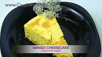 MANGO CHEESECAKE *COOK WITH FAIZA*