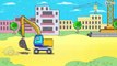 Tow Truck + 1 HOUR KIDS VIDEOS COMPILATION - Diggers & Trucks Construction Cartoons for children
