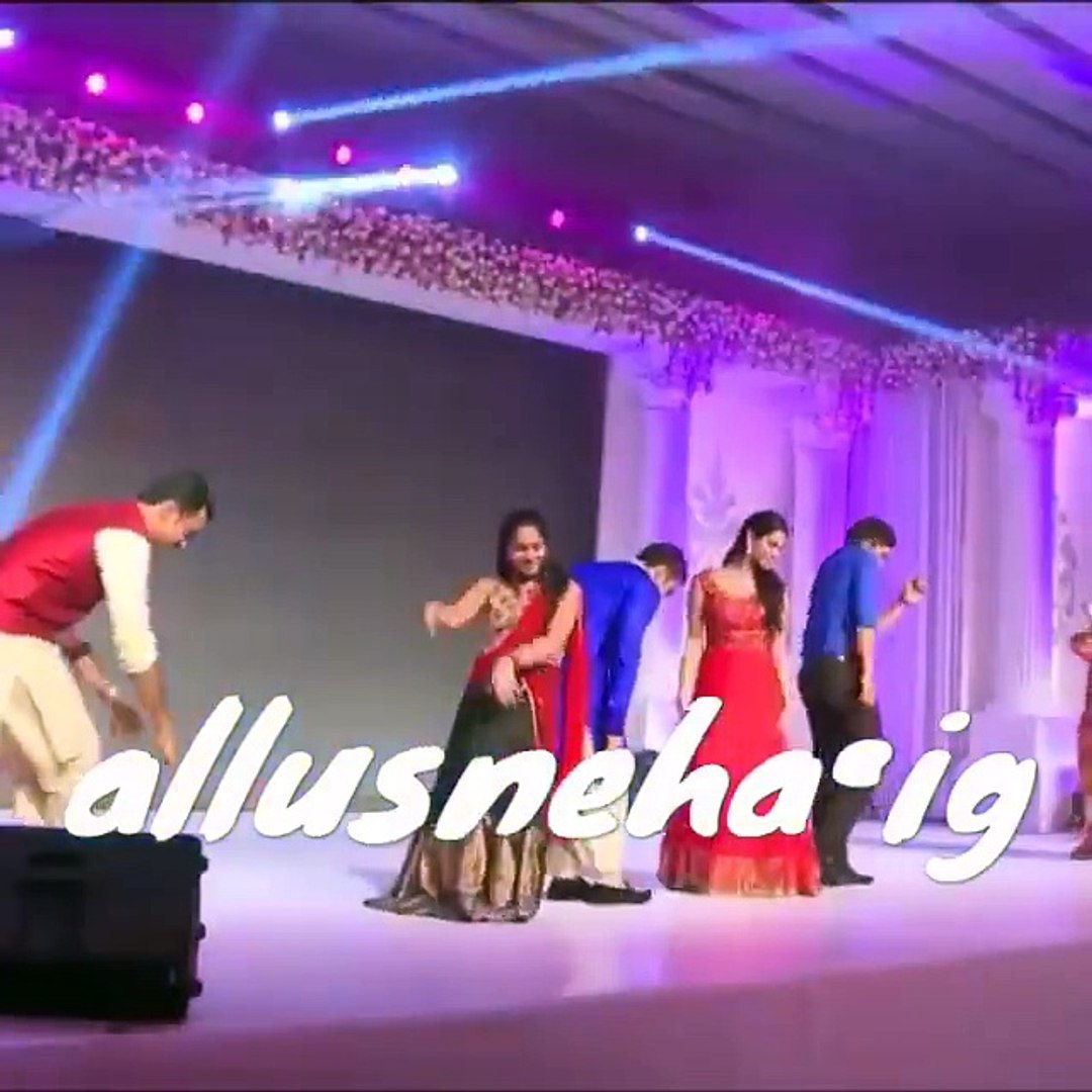 Allu Arjun Dance With His Wife Dance In Sangeeth Function Exclusive Video Here Video Dailymotion It seems the craze for this song has not decreased one bit as fans. dailymotion