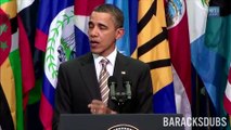 Барак Обама читает рэп