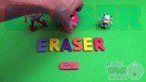 Disney Palace Pets Kinder Surprise Egg Learn-A-Word! Spelling Words Starting With 'E'!  Lesson 3_3