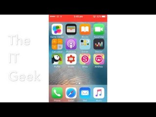 How To Hide Apps In IOS 9.3.1 and IOS 9.3.2