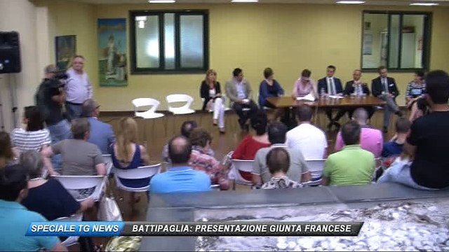 SPECIALE TG NEWS - BATTIPAGLIA: PRESENTAZIONE GIUNTA FRANCESE