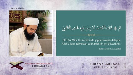 2) Tarikat-ı Muhammediyye Okumaları - Kur'an'a Sarılmak [Ayetler Işığında] - Nureddin Yıldız