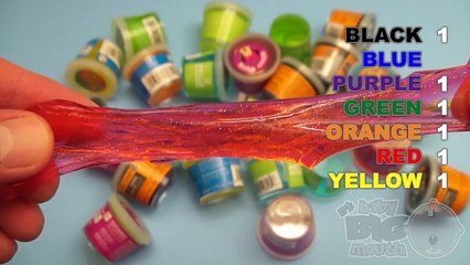 Learn Colours With Ooze and Glitter Putty! Fun Learning Contest!_5
