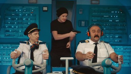 Террорист-заика захватил самолет )) Готовьтесь посмеяться от души!