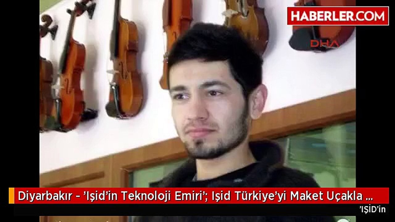 Diyarbakır - 'Işid'in Teknoloji Emiri': Işid Türkiye'yi Maket Uçakla Vuracak