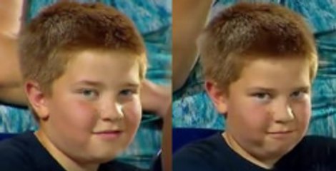 This Kid's Epic Death Stare Steals The Show At Baseball Game