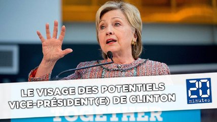 Le visage des potentiels vice-président(e) de Clinton