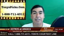 Houston Astros vs. LA Angels Pick Prediction MLB Baseball Odds Preview 6-27-2016