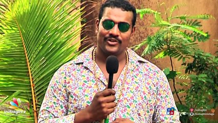 Kalakeya Prabhakar and Sj Chaitanya about Aavu Puli Madhyalo Prabhas Pelli Motion Poster