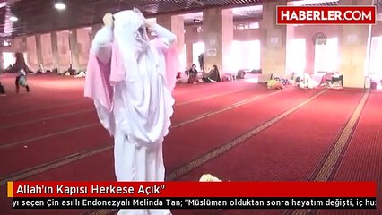 Allah'ın Kapısı Herkese Açık"