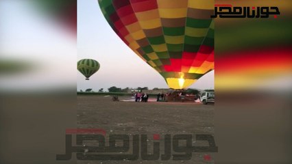 «البالون الطائر» يبدأ احتفالات الأقصر بـ30 يونيو