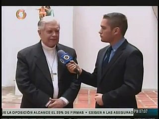 Cardenal Urosa dice que abolir la AN sería un golpe de Estado a la voluntad de pueblo