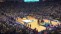 Fenerbahçe 91-70 Anadolu Efes Maç Sonu Tüm Salon Datome'ye Destek Veriyor