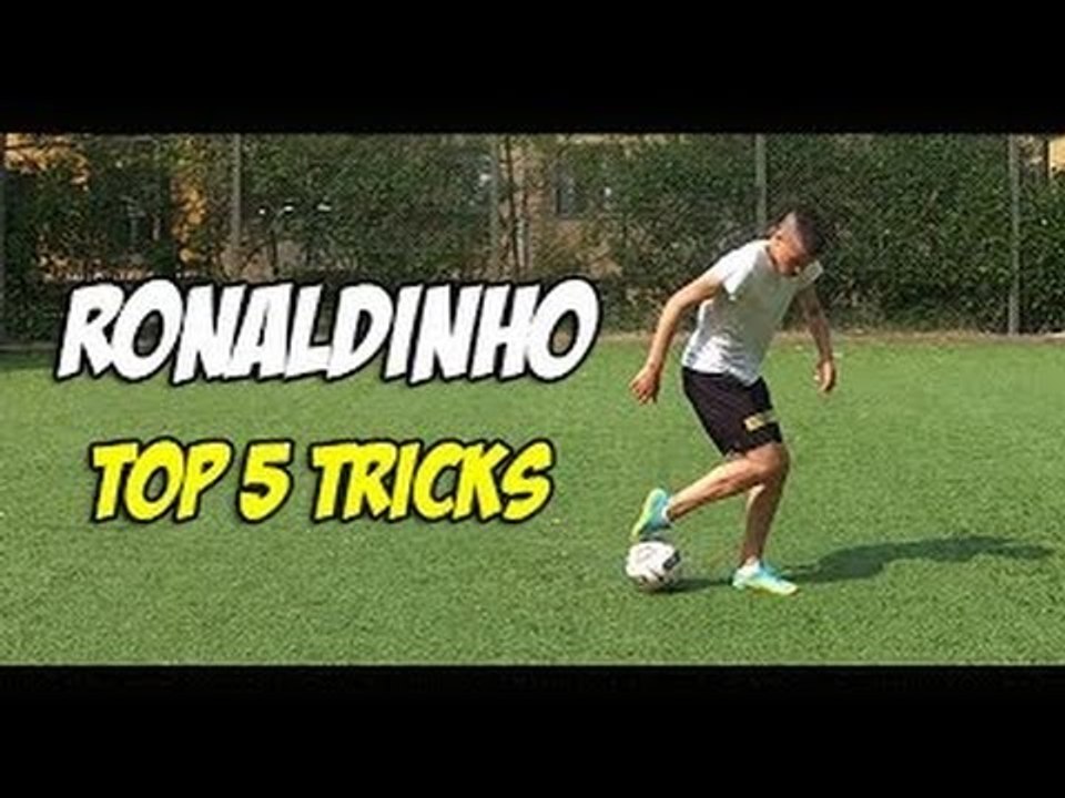 Learn Ronaldinho's Top 5 Tricks ( KEAN KEEGAN )