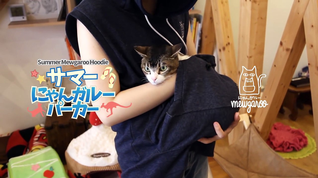 Votre chat ne vous quittera plus avec ce sweat à capuche