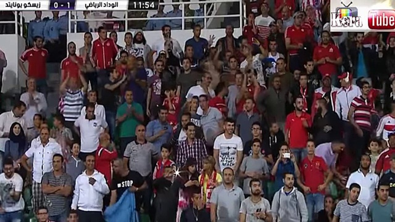 اهداف  مباراة الوداد و زيسكو الزامبي 2-0 دوري أبطال أفريقيا دور المجموعات بتعليق جواد بدة