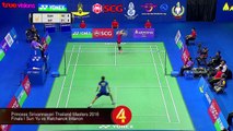 Play Of The Day | Badminton | Ratchanok Intanon - Top 5