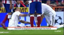 Chicharito cuenta su experiencia del Gol con el Real Madrid 22-04-2015 Ante el Atletico Madrid