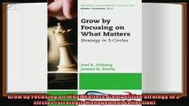 different   Grow by Focusing on What Matters Competitive Strategy in 3circles Strategic Management