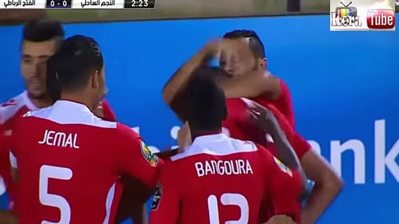29/06/2016  اهداف النجم الساحلى و الفتح الرباطى 1-1  بطولة الكأس الكونفيدرالية الأفريقية