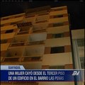 Mujer cayó desde el tercer piso de una casa en barrio Las Peñas
