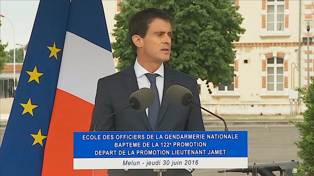 Ecole des officiers de la gendarmerie nationale : discours de Manuel Valls