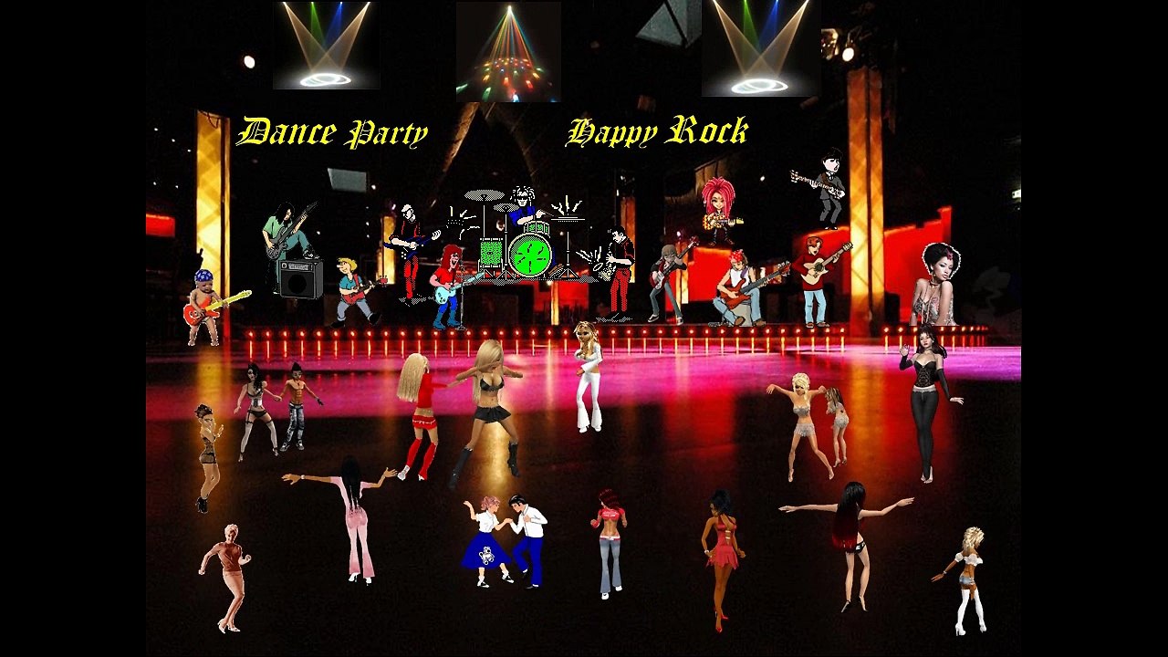 Dance Party Happy Rock
