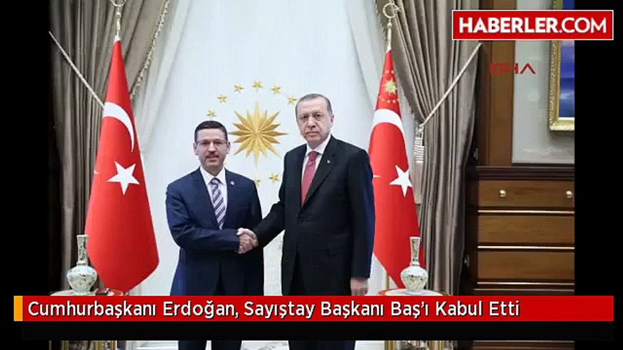 Cumhurbaşkanı Erdoğan, Sayıştay Başkanı Baş'ı Kabul Etti