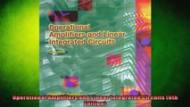 READ FREE FULL EBOOK DOWNLOAD  Operational Amplifiers and Linear Integrated Circuits 6th Edition Full Free