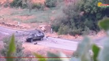 Полностью уничтоженная турецкая колонна бойцами РПК
