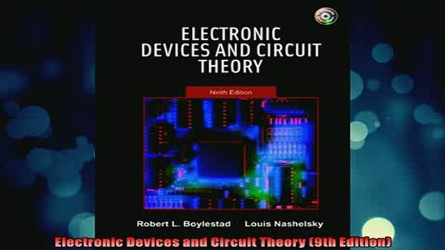 DOWNLOAD FREE Ebooks Electronic Devices and Circuit Theory 9th Edition Full Free